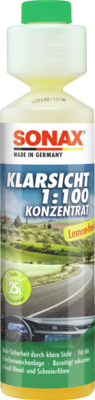 Sonax Klarsicht 1:100 Konzentrat Lemon-Fresh 250ml Nyári Szélvédőmosó 