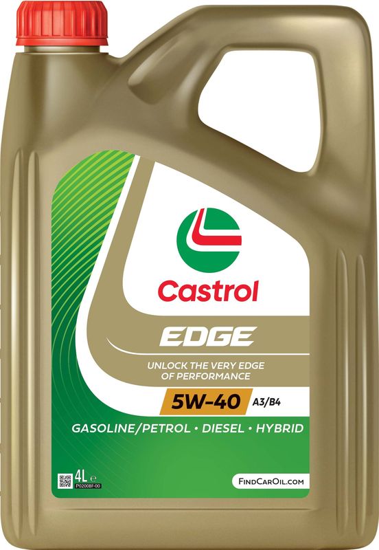 Motorolaj 5W-40 4L Castrol Edge Titanium 5W-40 A3/B4