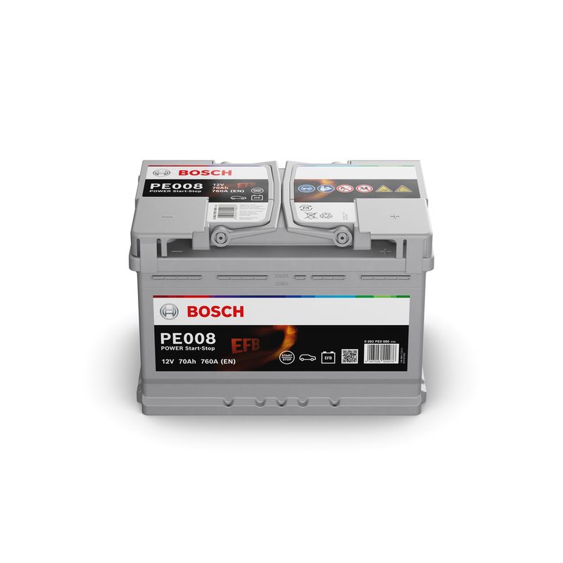 Indító Akkumulátor Bosch Power Start-Stop EFB PE008 70Ah 760A