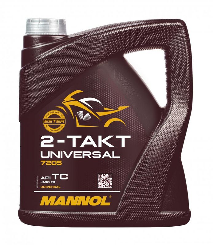 Motorolaj 2T 4L MANNOL 2-Takt Universal 7205