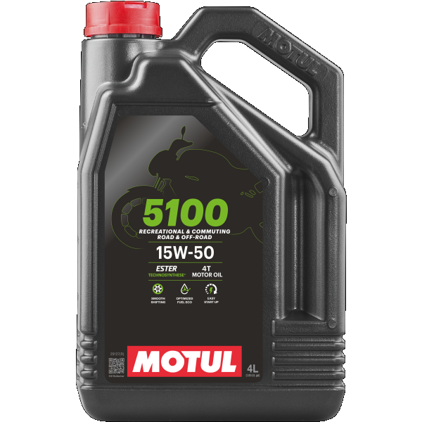 Motorolaj 4T 15W-50 4L MOTUL 5100 4T 15W-50 4L