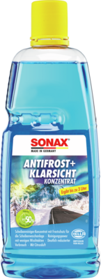 Sonax Antifrost+Klarsicht Konzentrat Citrus 1L Jégoldó Szélvédőmosó Koncentrátum 