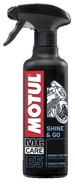 Gyors tisztító MOTUL E5 Shine & Go 0,4L