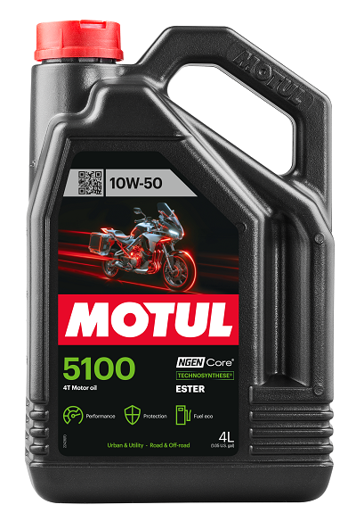 Motorolaj 4T 10W-50 4L MOTUL 5100 4T 10W-50 4L