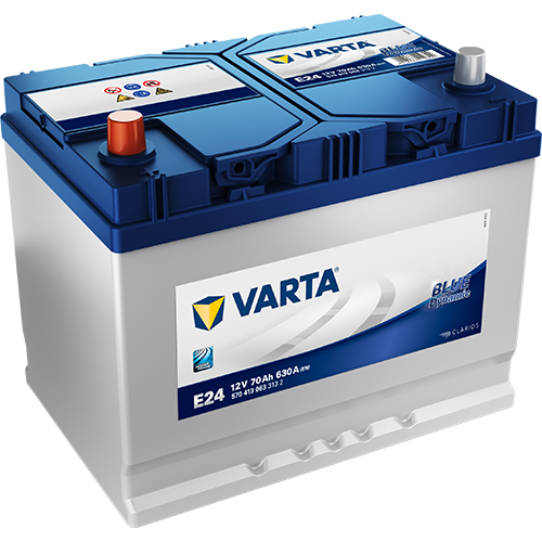 Akkumulátor Varta Blue - 12v 70ah - bal+ ázsia