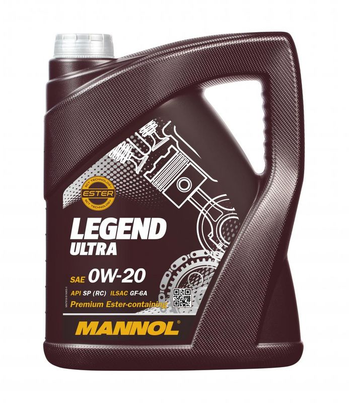 Motorolaj 0W-20 5L MANNOL Legend Ultra 0W-20 7918