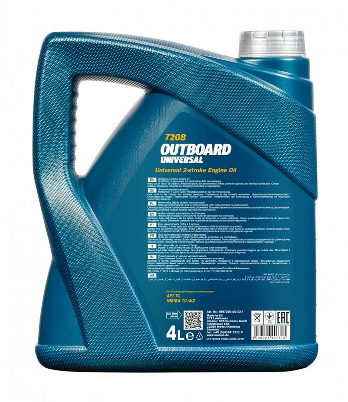 Hajóolaj 4L MANNOL Outboard Universal 7208
