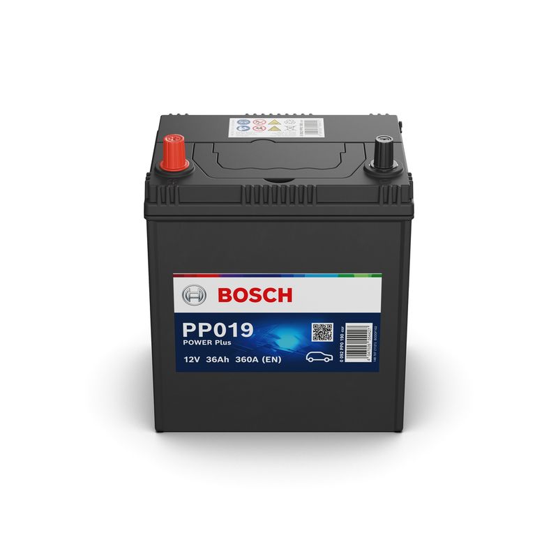 Akkumulátor Bosch Power Plus - 12V 36 Ah bal+ "ázsiai"