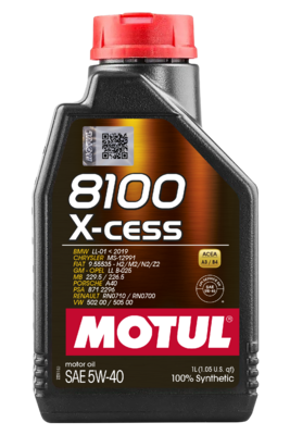 MOTOROLAJ 5W-40 1L MOTUL 8100 X-cess 5W-40 1L