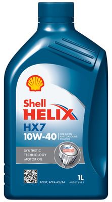 Motorolaj 10W-40 1L SHELL HELIX HX7 10W40 1L