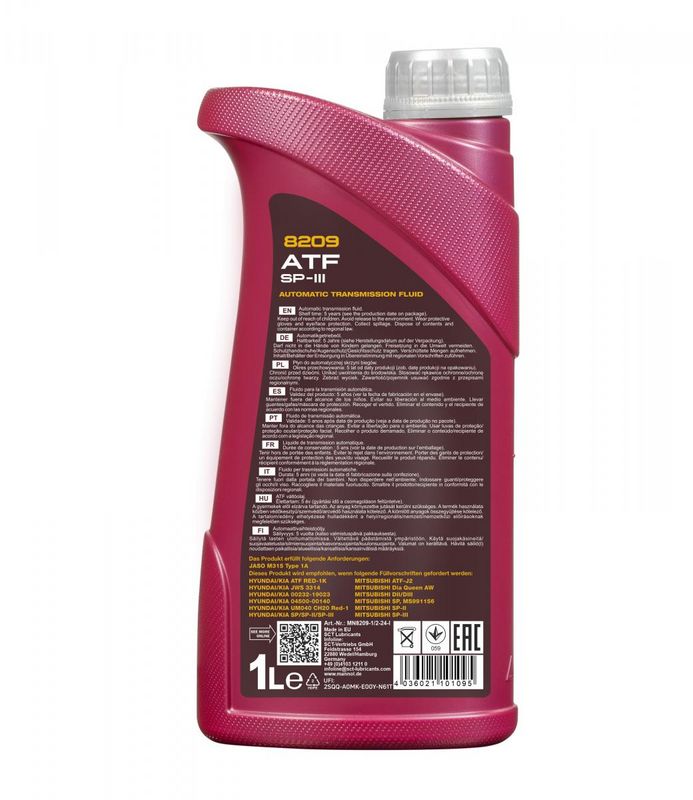 Váltóolaj 1L MANNOL ATF SP-III 8209