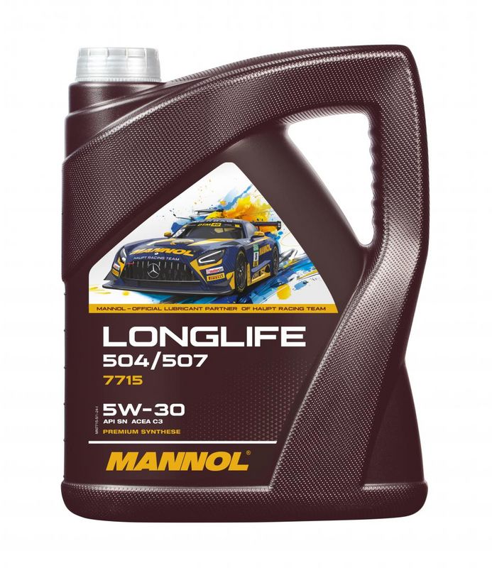 Motorolaj 5W-30 5L MANNOL Longlife 504/507 5W-30 7715