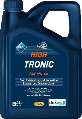 Motorolaj 5W-40 4L Aral HighTronic 5W-40 4L