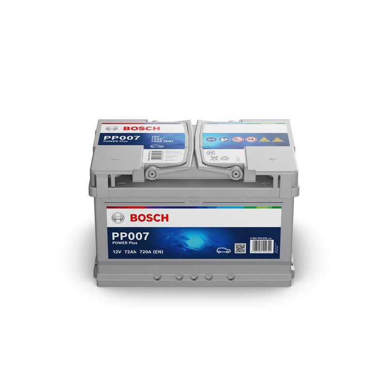 Akkumulátor Bosch Power Plus - 12V 72 Ah jobb+
