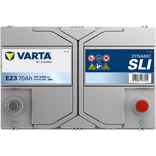 Akkumulátor VARTA DYNAMIC SLI 12V 70Ah 630A Jobb+