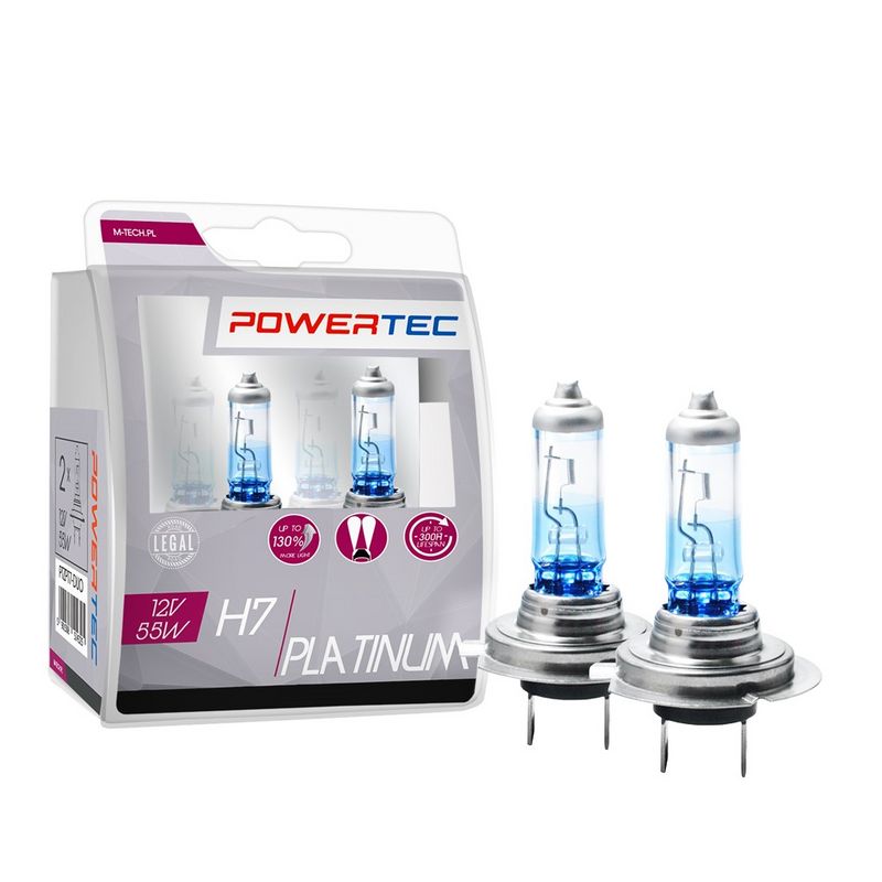 Powertec Platinum +130% H7 12V DUO 