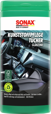 Sonax Kunststoffpflegetücher Glänzend Boksz Műanyagápoló Kendő 25db 
