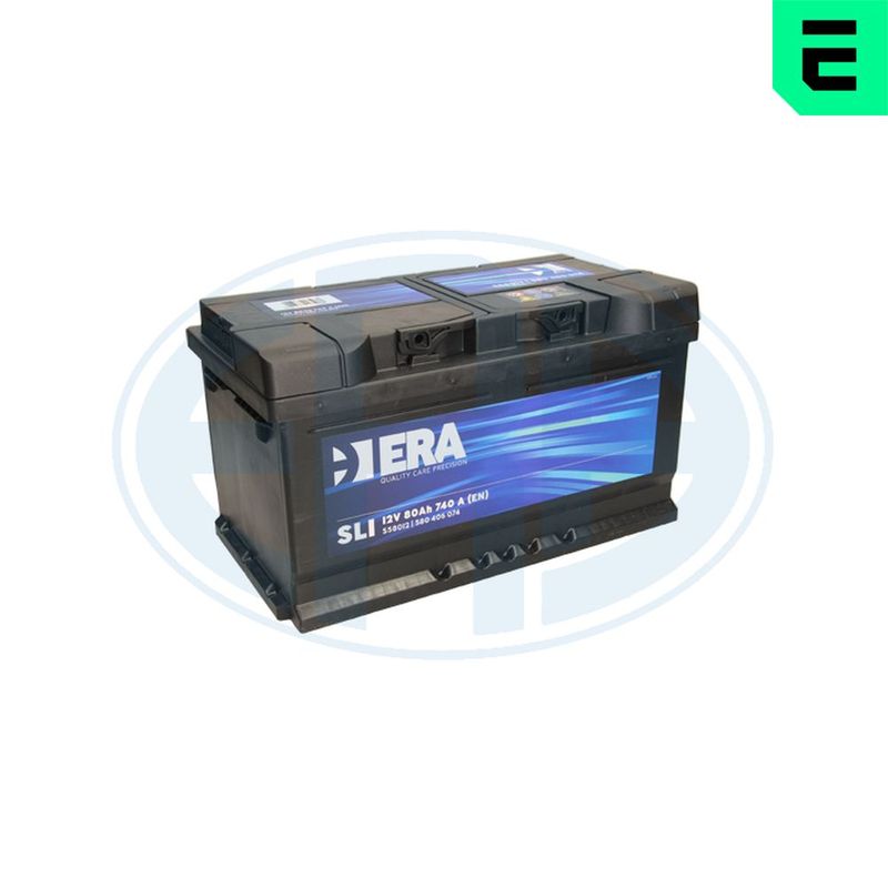 ERA akkumulátor 12V 80Ah 740A J+ ERA akkumulátor 12V 80Ah 740A J+