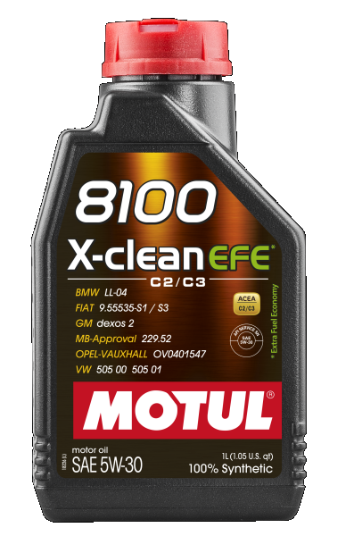 Motorolaj 5W-30 1L MOTUL 8100 X-clean EFE 5W-30 1L