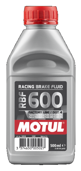 Fékfolyadék MOTUL RBF 600 Factory Line 0,5L