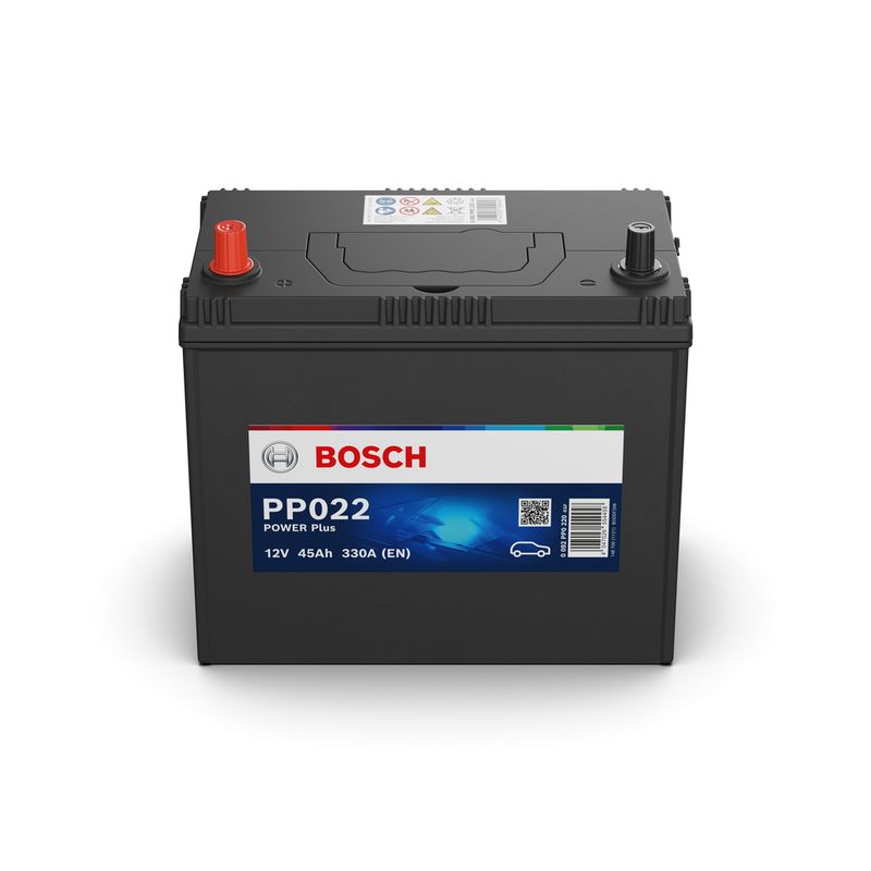 Akkumulátor Bosch Power Plus - 12V 45 Ah bal+ "ázsiai"