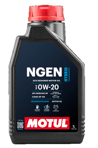 Motorolaj 0W-20 1L MOTUL NGEN HYBRID 0W-20