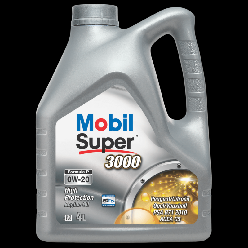 Motorolaj 0W-20 4L Mobil Super 3000 Formula P
