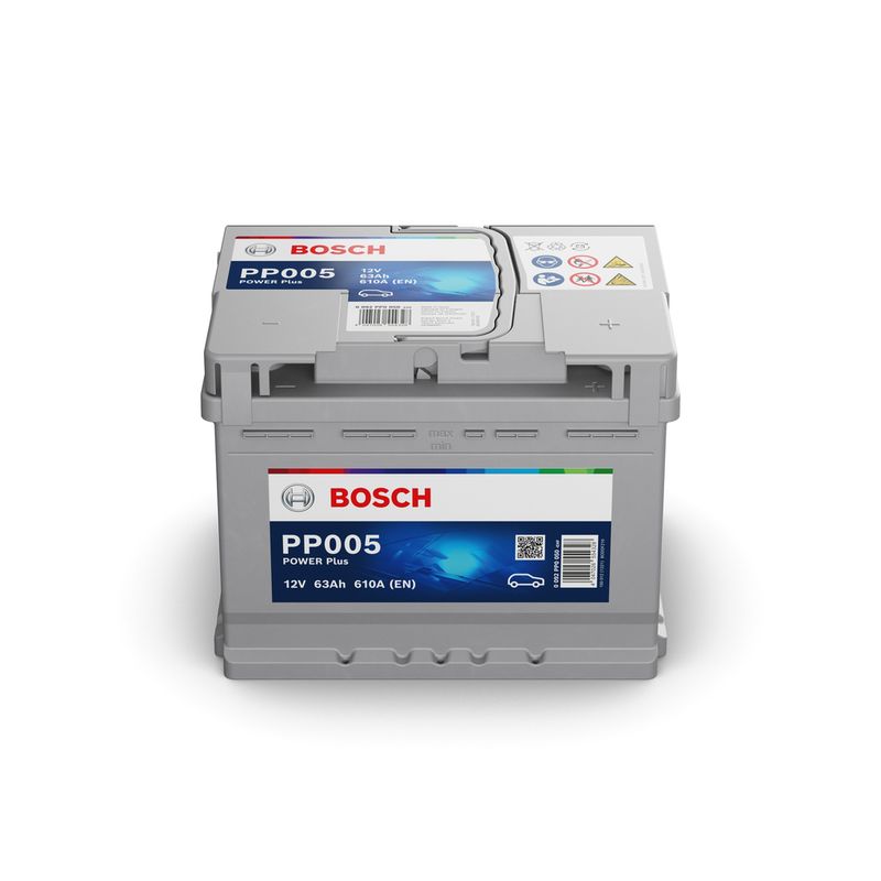 Indító Akkumulátor Bosch Power Plus PP005 63Ah 610A
