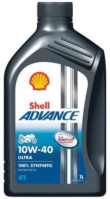 Motorolaj 10W-40 1L SHELL ADVANCE ULTRA 4T 10W-40 1L