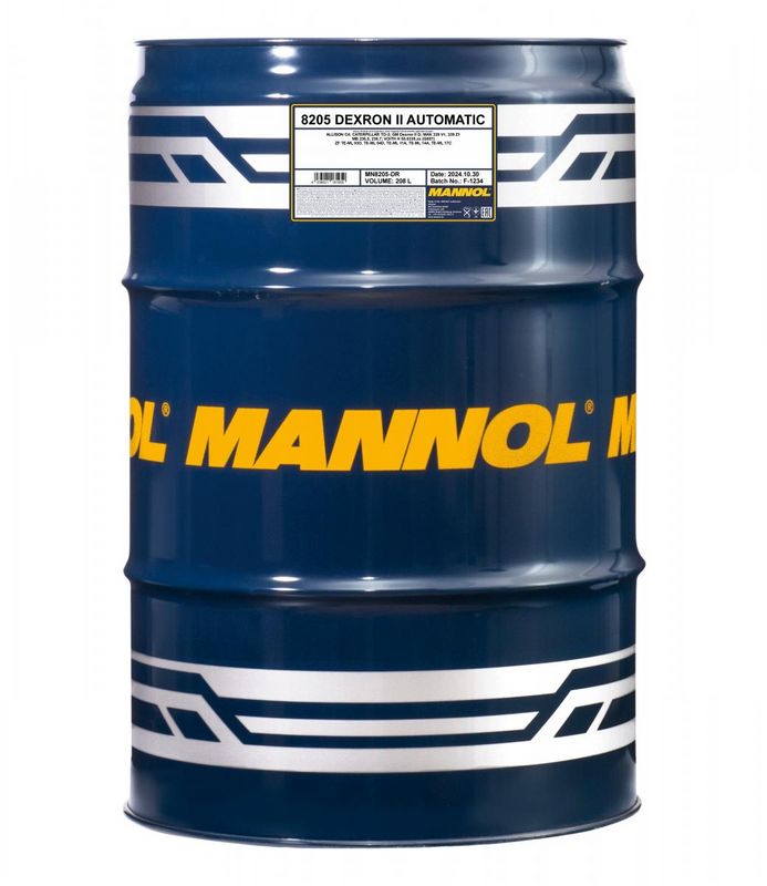 Váltóolaj 208L MANNOL Dexron II 8205