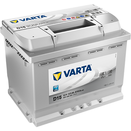 Akkumulátor Varta Silver - 12v 63ah - jobb+