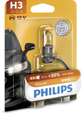 Izzó H3 12V 55W PK22s PREMIUM (BLISTER) 12336 PRB1