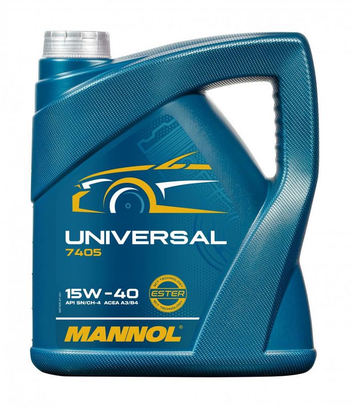 Motorolaj 15W-40 4L MANNOL Universal 15W-40 7405