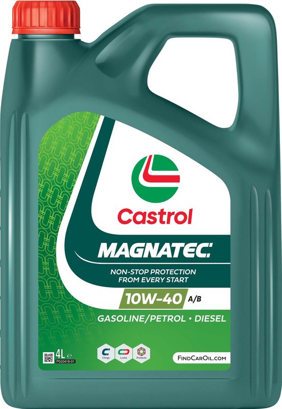 Motorolaj 10W-40 4L Castrol Magnatec A/B