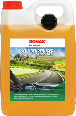 Sonax Scheibenreiniger Gebrauchsfertig Citrus 5L Nyári Szélvédőmosó Koncentrátum 