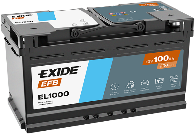 Akkumulátor Exide Start-Stop EFB 100Ah 900A