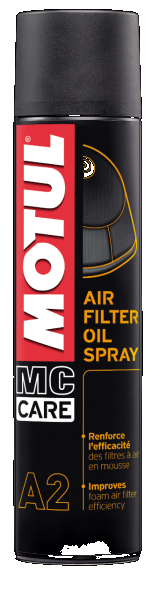 Levegőszűrő olaj MOTUL A2 Air Filter Oil Spray 0,4L