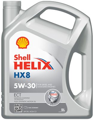 Motorolaj 5W-30 5L SHELL HELIX HX8 ECT 5W30 5L
