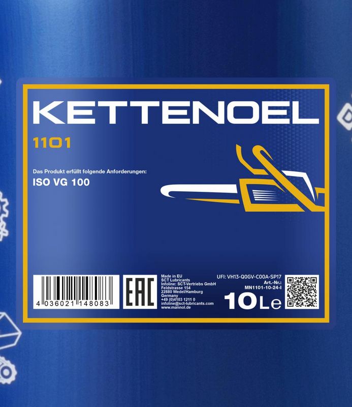 Láncolaj 10L MANNOL Kettenoel 1101