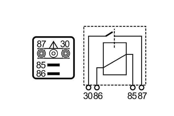 relé, munkaáram MR 101, relé 24V/100A