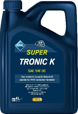 Motorolaj 5W-30 4L Aral SuperTronic K 5W-30 4L