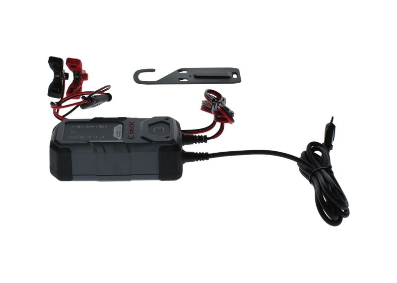 Akkumulátor töltő BOSCH C30 Akkumulátor töltő - 6 V/12 V 3.8A