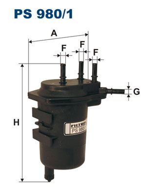 Üzemanyagszűrő RENAULT 1.5DCI 03-