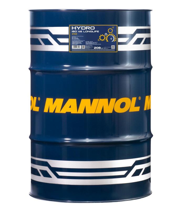 Hidraulika olaj 208L MANNOL Hydro ISO 46 2102