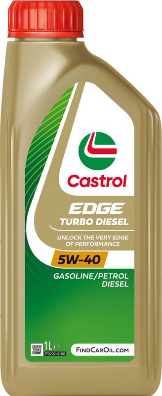 Motorolaj 5W-40 1L Castrol Edge Turbo Diesel