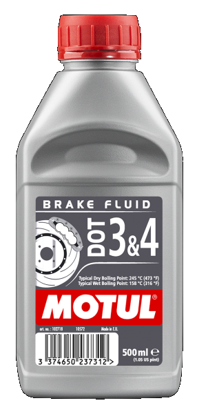 Fékfolyadék MOTUL DOT 3 & DOT 4 Brake Fluid 0,5L