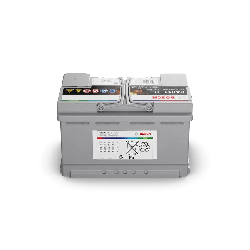Indító Akkumulátor Bosch Power Start-Stop AGM PA011 80Ah 800A