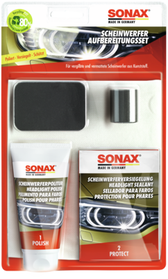 Sonax Scheinwerfer Aufbereitungsset 75Gr Fényszóró Felújító Szett 