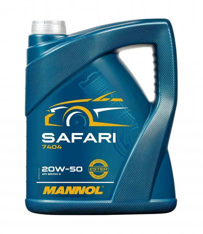 Motorolaj 20W-50 5L MANNOL Safari 20W-50 7404