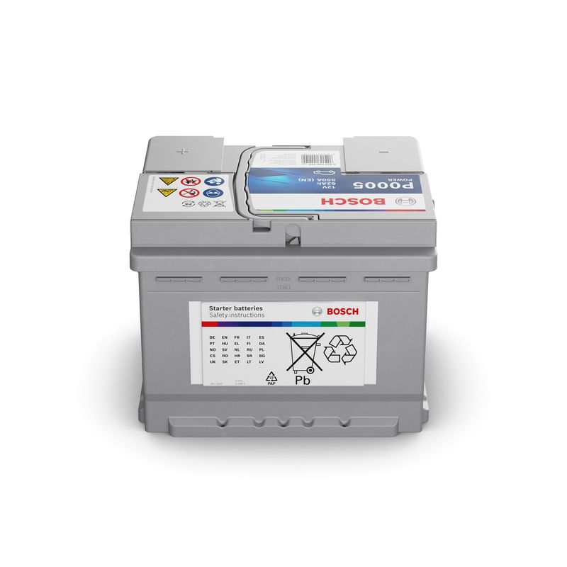 Akkumulátor Bosch Power - 12V 62 Ah jobb+